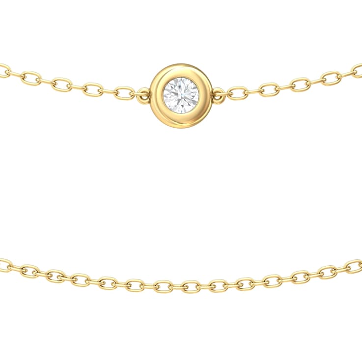 14k Yellow Gold 3 Inch Chain Necklace Extender