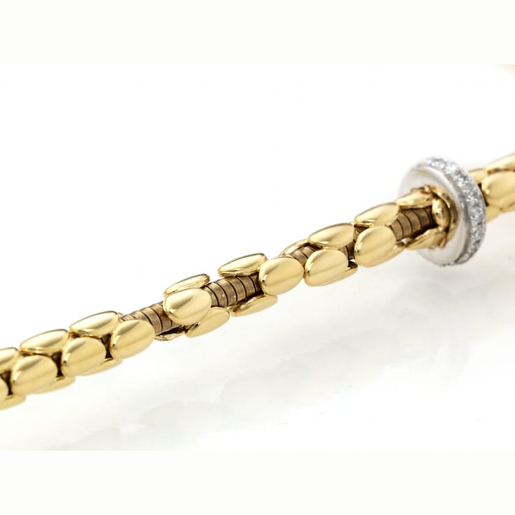 Chimento 18k Bracelet Stretch Spring in yellow gold