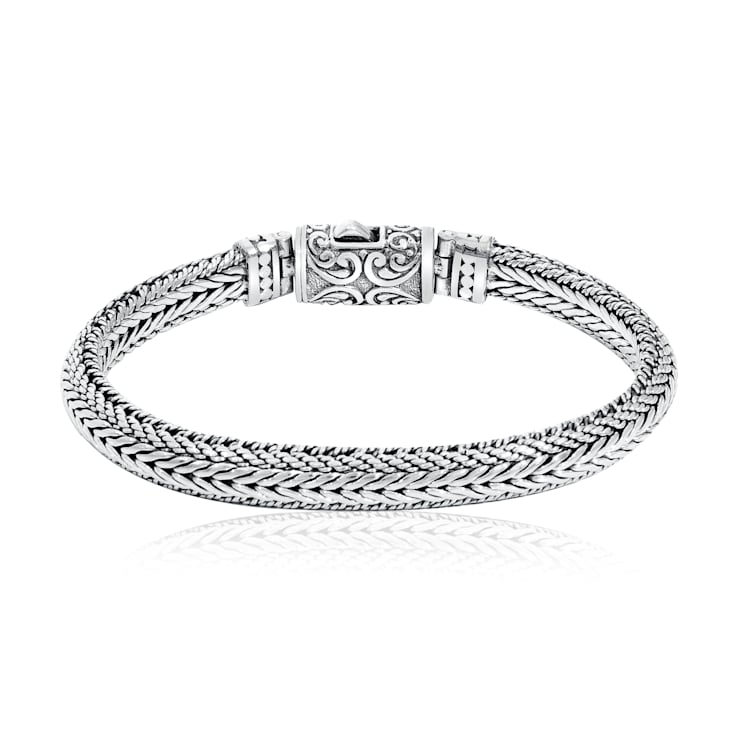Balinese Artisan 925 Sterling Silver Bracelet