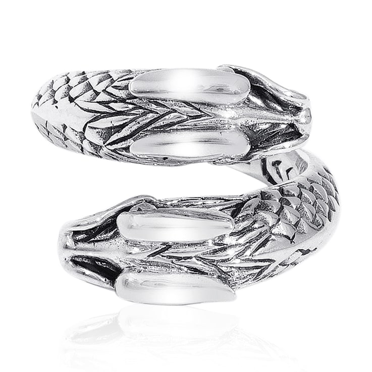 み★417　クイーンシルバー✖︎2個 Double X Crossover Ring in Sterling Silver with 18K Yellow