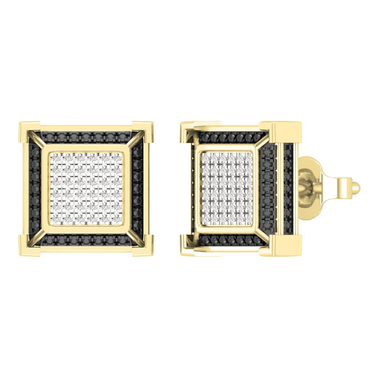Dazzlingrock Collection 0.12ctw White Diamond Stud Earrings in 10K
Yellow Gold in Push Back