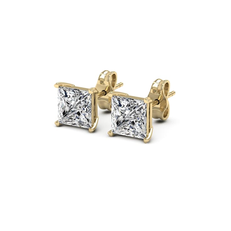 2.00 d.e.w cts Bella Moi Moissanite Stud Earrings