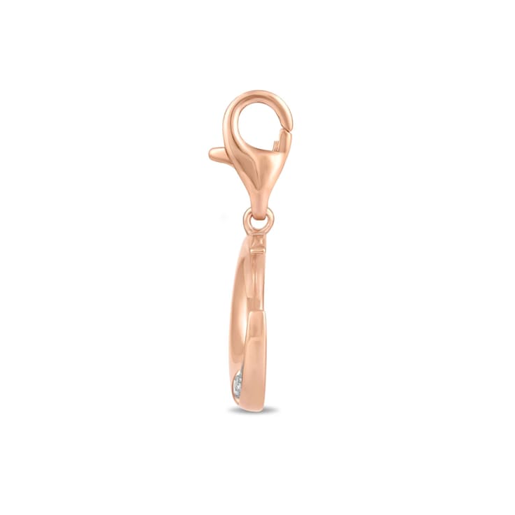 MFY x Anika 18K Rose Gold Over Sterling Silver with 0.02 cttw Lab-Grown
Diamond Charms