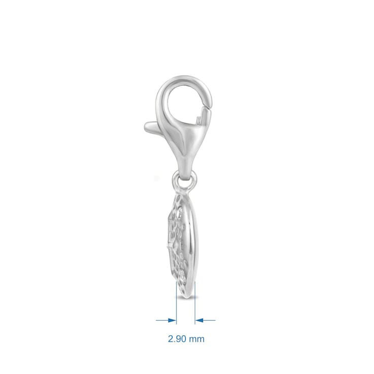 MFY x Anika Sterling Silver with 0.03 Cttw Lab-Grown Diamond Charms