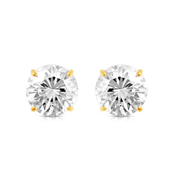 Gold Celebration 2-Pair 10K Yellow Gold & Cubic Zirconia Earrings Set |  Willowbrook Shopping Centre
