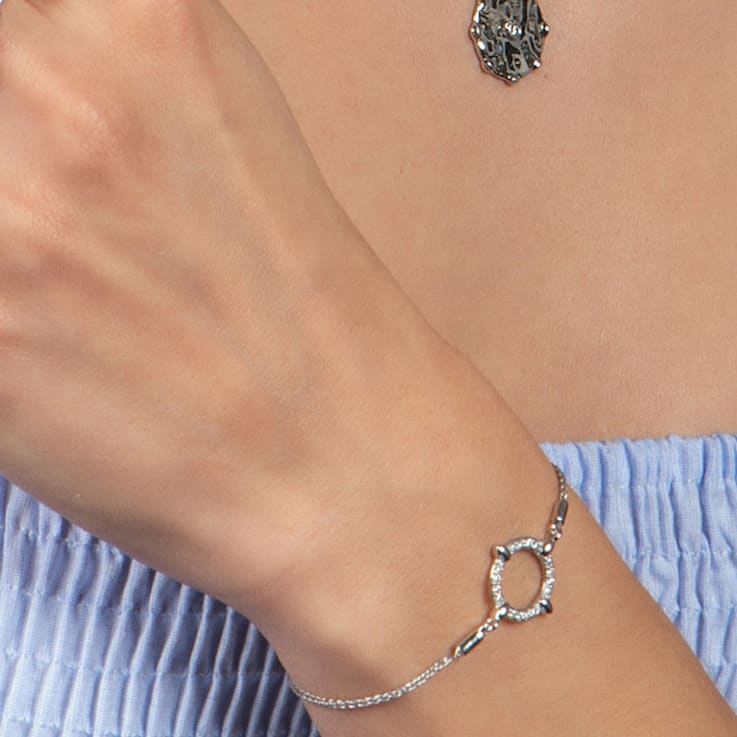 MFY x Anika Sterling Silver with 1/2 Cttw Lab-Grown Diamond Bracelet