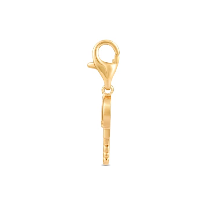 MFY x Anika 18K Yellow Gold Over Sterling Silver with 1/20 Cttw
Lab-Grown Diamond Charms