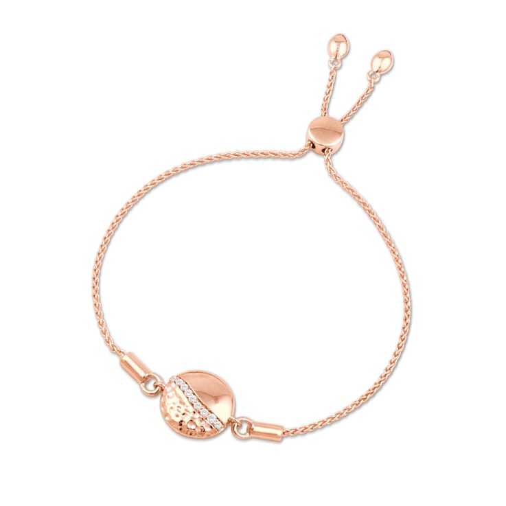 MFY x Anika Rose Gold over Sterling Silver with 3/8 cttw Lab-Grown
Diamond Bracelet