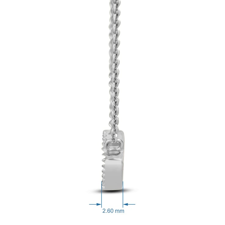 MFY x Anika Sterling Silver with 3/8 Cttw Lab-Grown Diamond Necklace