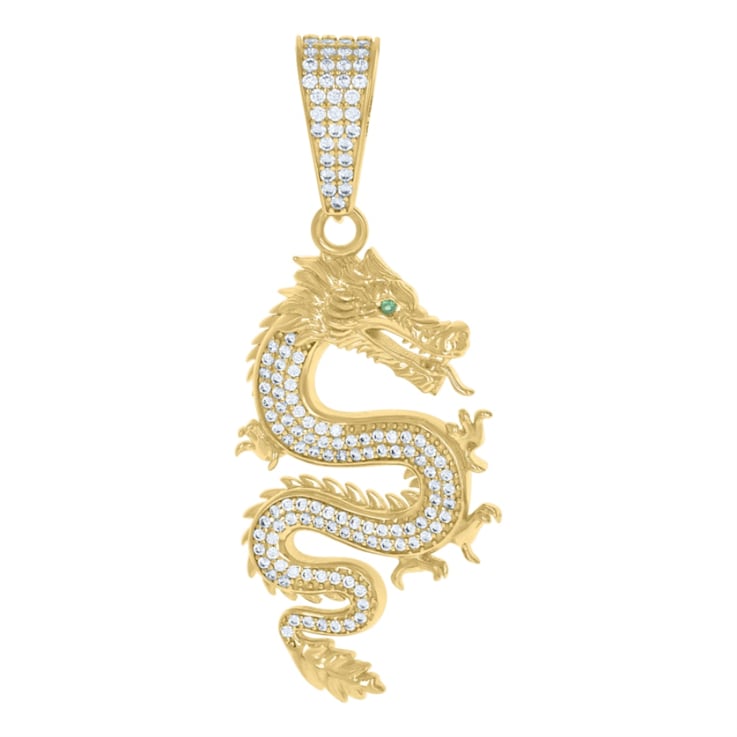 9ct gold dragon pendant store