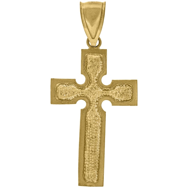 Nugget discount cross pendant