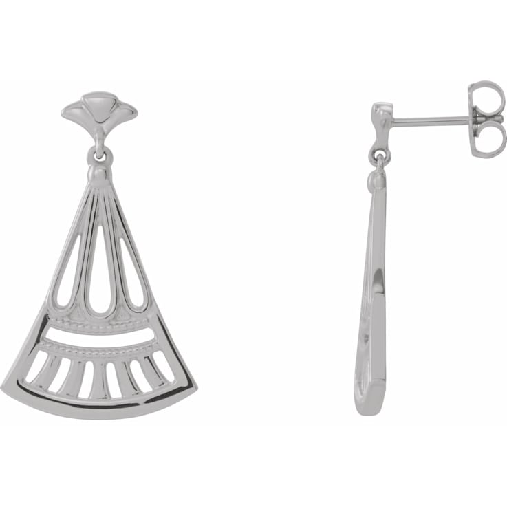 Sterling Silver Vintage Dangle Earrings for Women