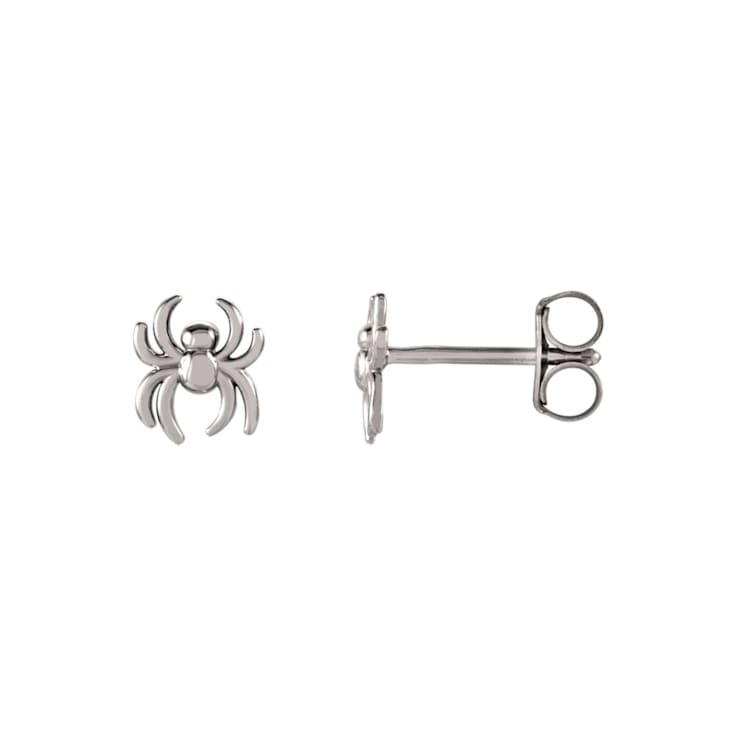 14K Yellow Gold 6.3x5.6 mm Spider Earrings 14K Yellow Gold 6.3x5.6 mm Spider Earrings