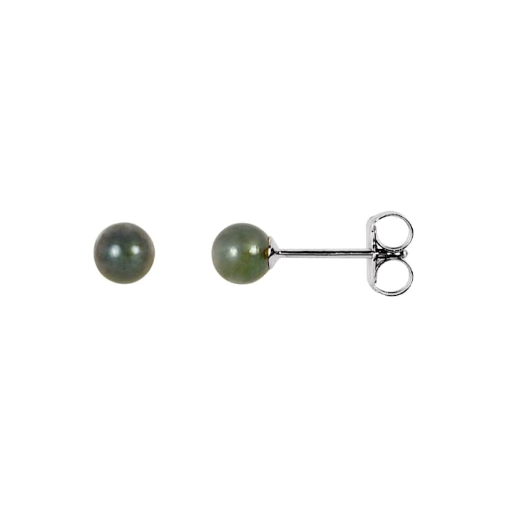 Heritage Tahitian Black Pearl Earrings in White Gold - 9-10mm – Maui Divers  Jewelry