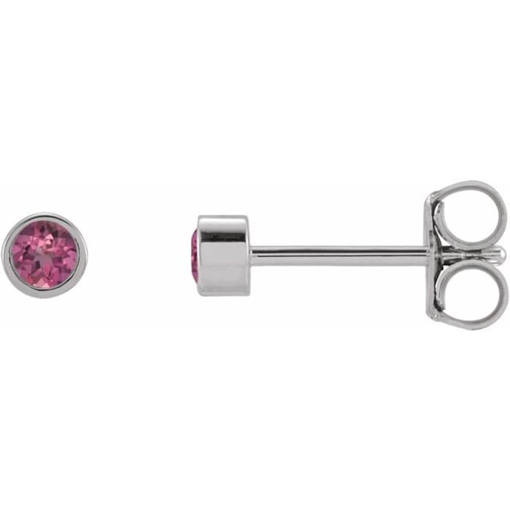 50ctw Pink Diamond Stud Earrings set in 14K Rose Gold