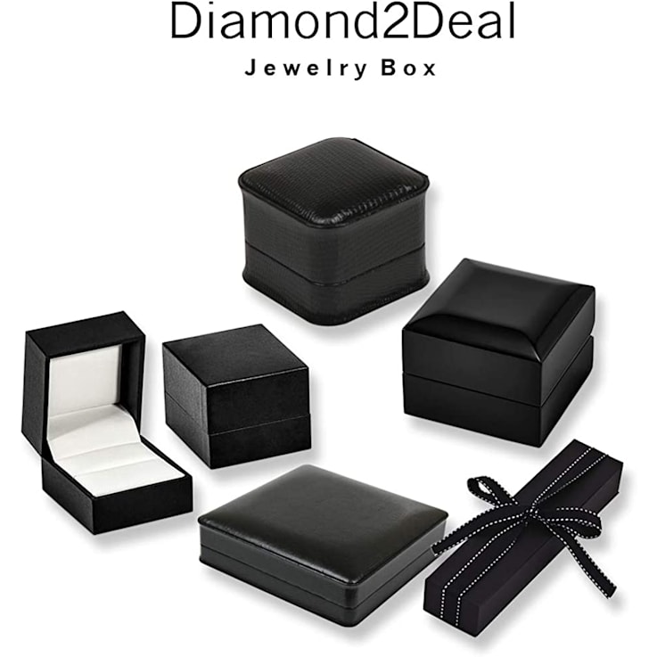 Diamond2Deal 10K Rose Gold Heart Shape 0.1 Ct Diamond Stud Earrings
(Color- H-I, Clarity-I2)