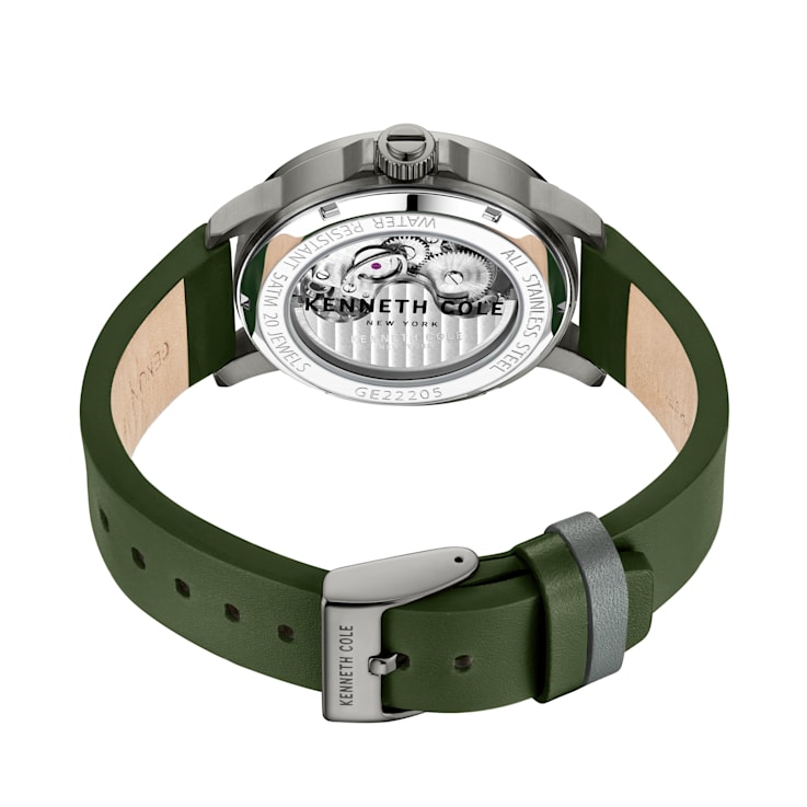 Kenneth Cole Men's 43mm Quartz Silver Bracelet Watch - Blue Dial -  iCuracao.com