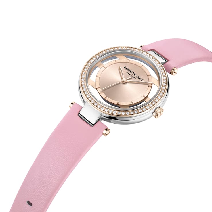 Kenneth Cole Fashion Watch with Transparent Dial