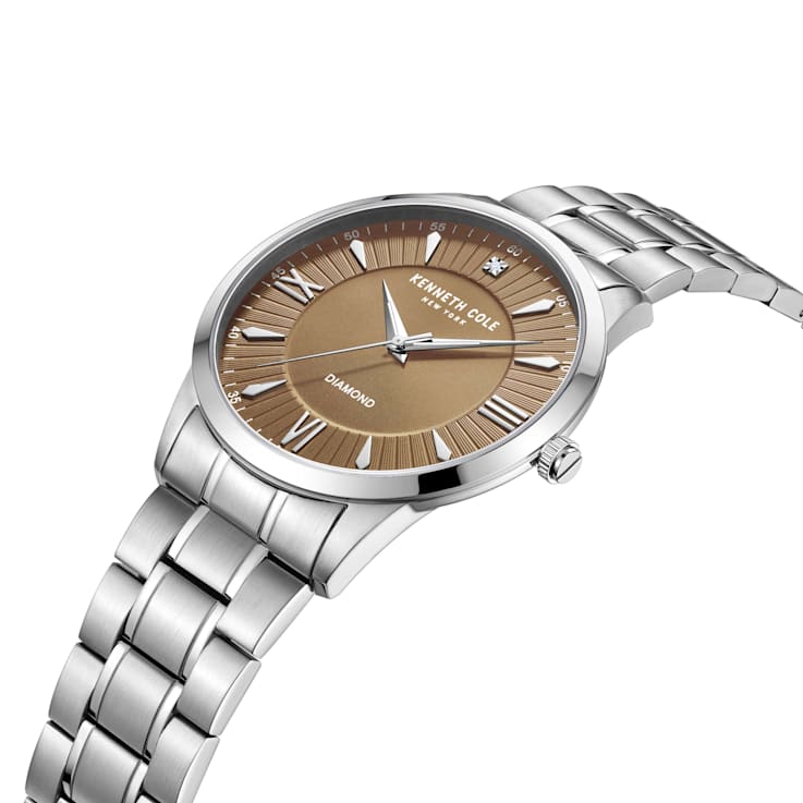 Kenneth Cole Fashion Watch with Diamond Dial