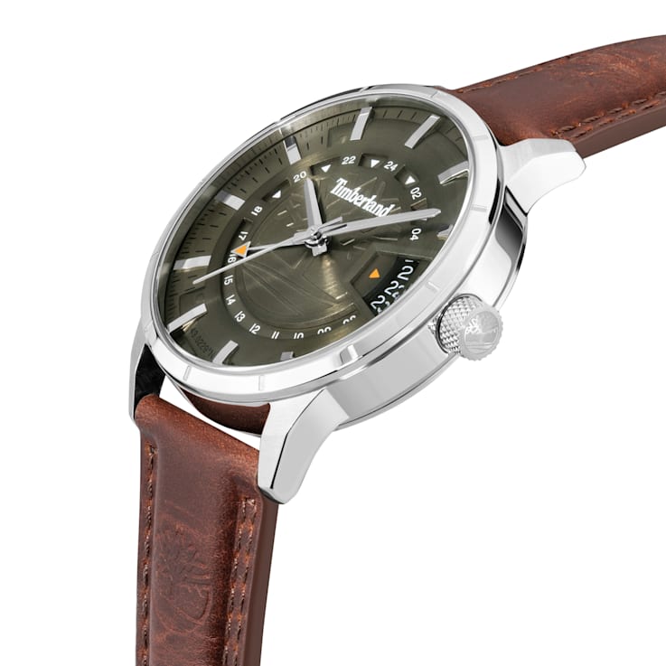Timberland dual hot sale time watch