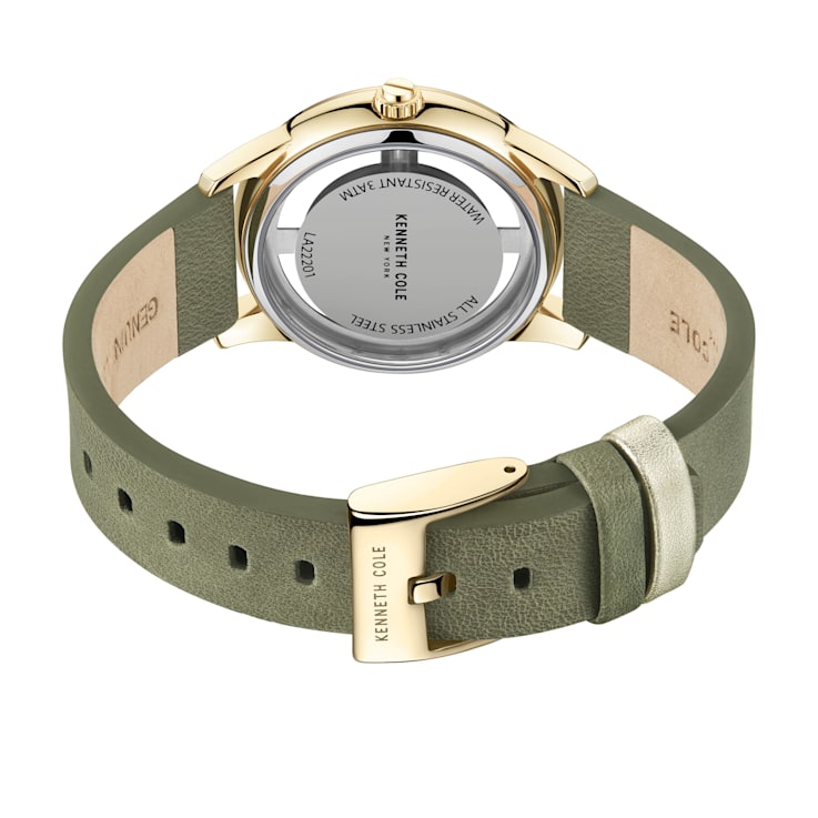 Kenneth cole deals women's transparent watch