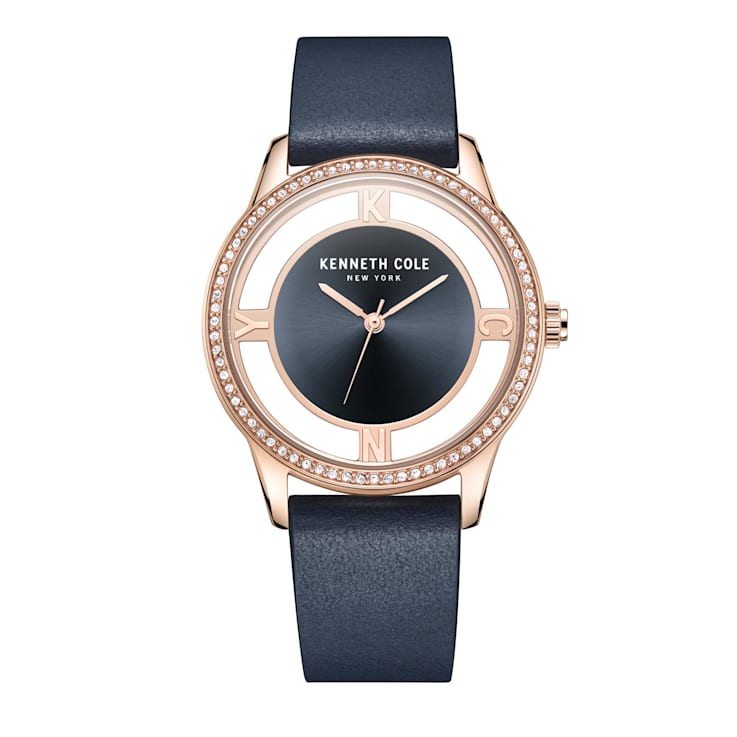 Kenneth cole best sale transparent dial watch