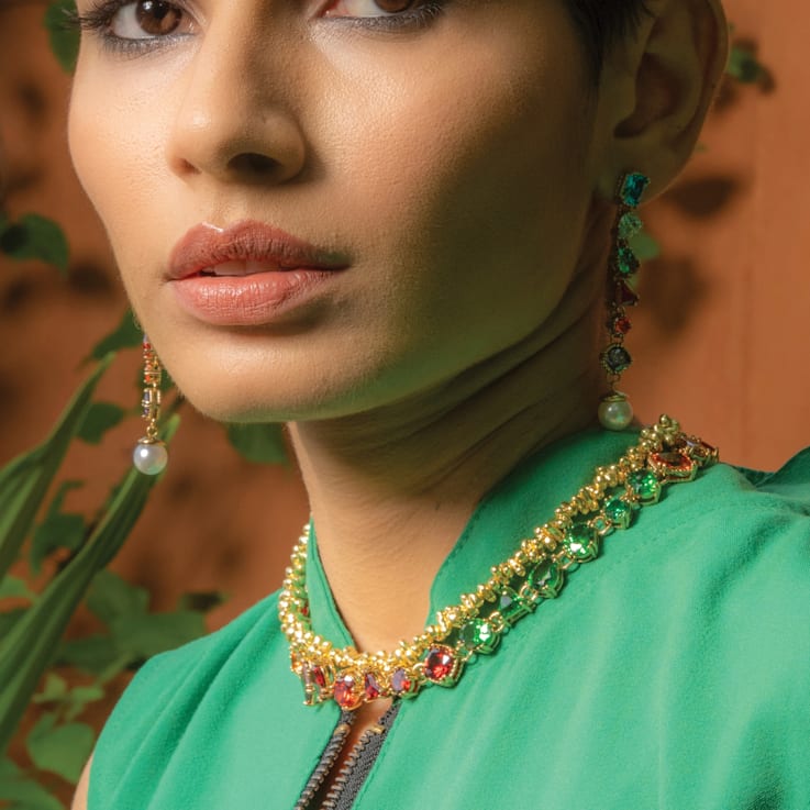 Pellet Necklace (16 Inch) (Gold Vermeil)