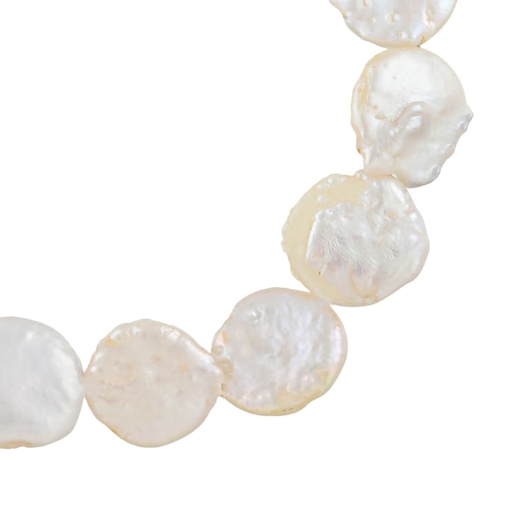 Baroque Pearl Disc Bracelet (Gold Vermeil)