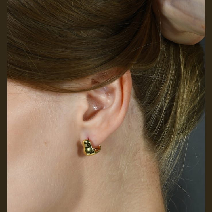 Petite Hugs (Gold Vermeil)