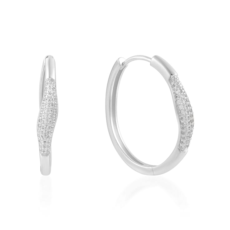 Soho Huggies (Sterling Silver Plated)