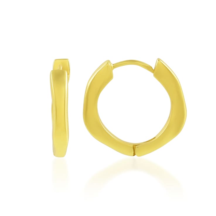 Molten Teeny Huggies Gold Vermeil