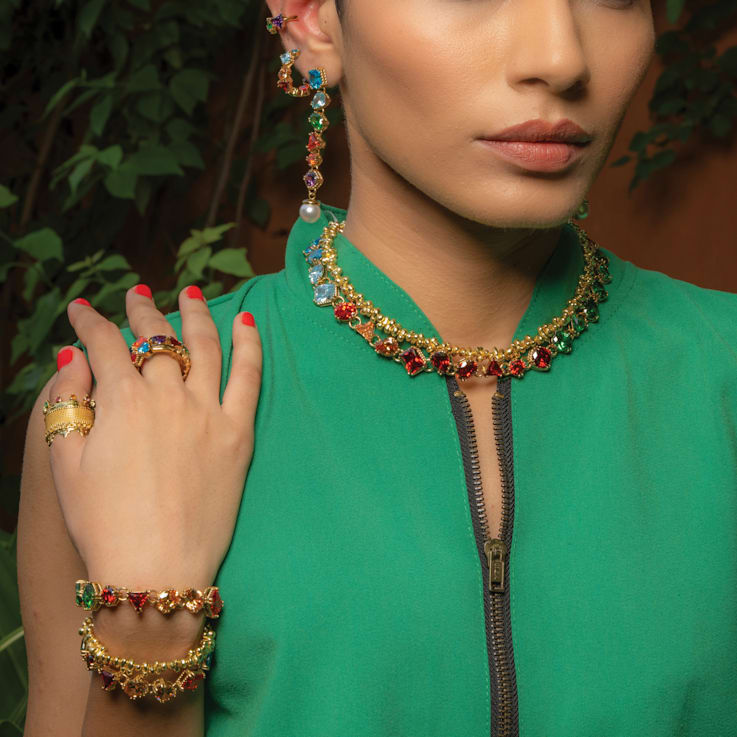Pellet Necklace (16 Inch) (Gold Vermeil)