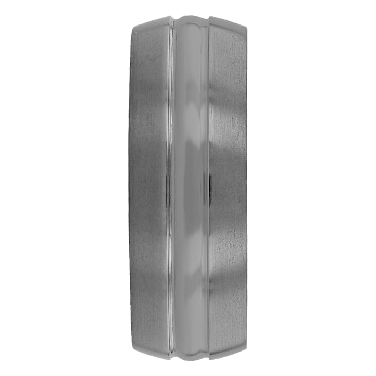 Tantalum 8MM Polished Center Stripe Band