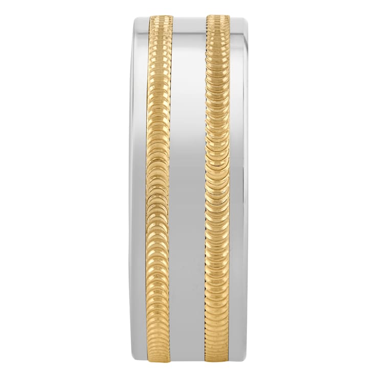 Tungsten Comfort™ Tungsten 8MM with Yellow IP Band