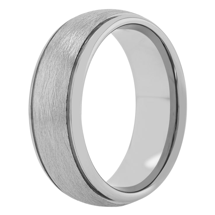 Tungsten Comfort™ Tungsten Frozen Satin Finish Band