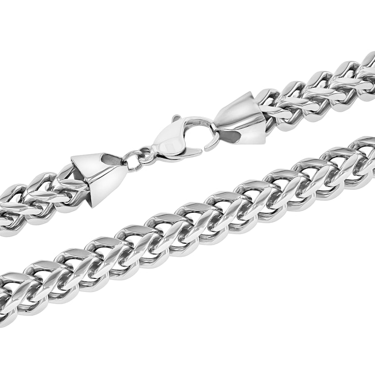 【naonao4028】Francfranc Stainless Steel Franco Link 24 Inch Chain - 16525A