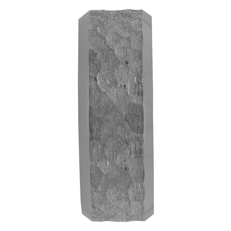 Tantalum 8MM Hammered Center Beveled Edge Band