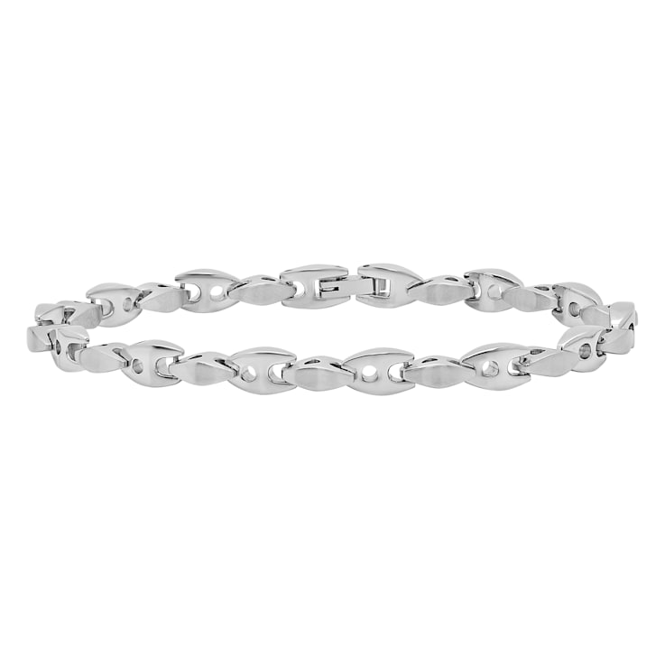 Stainless Steel Anchor Link Bracelet