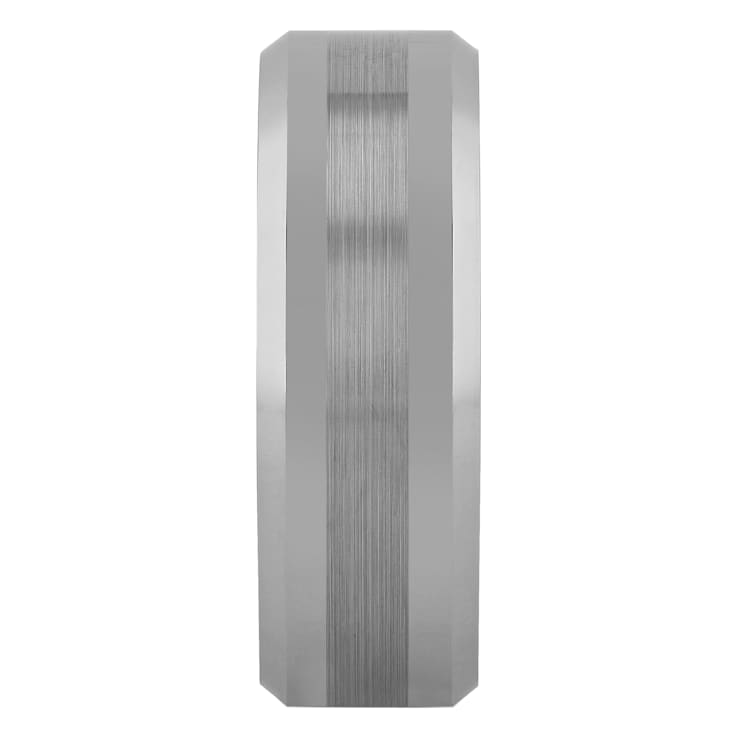 Tungsten Comfort™ Tungsten 8MM Satin Center Band