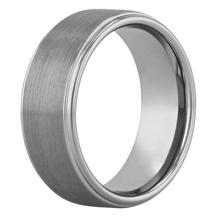 Tungsten Comfort™ Tungsten Step Edge Band