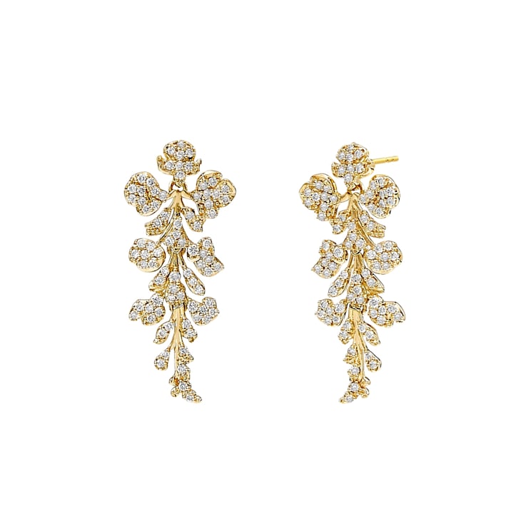 Jardin Flower Diamond Earrings