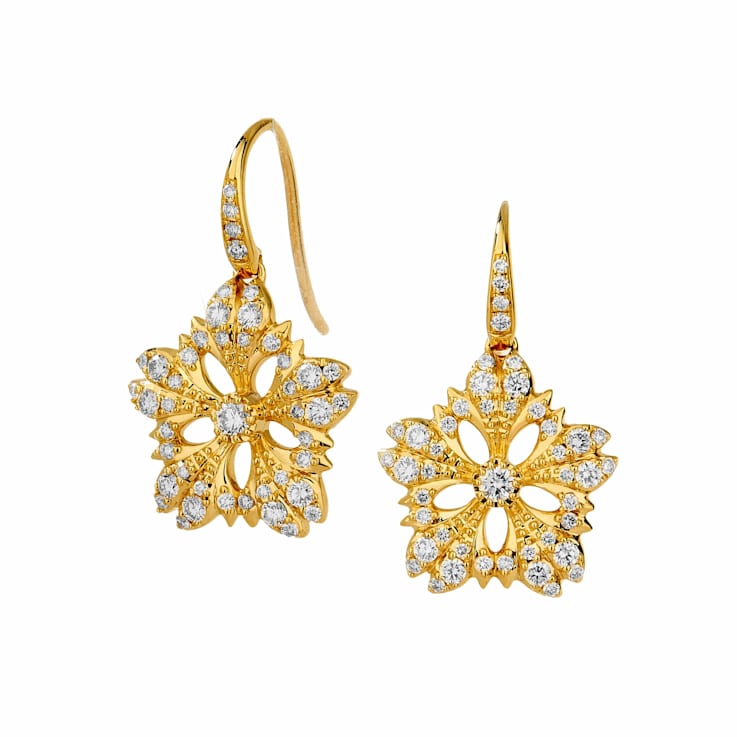 Jardin Flower Diamond Earrings