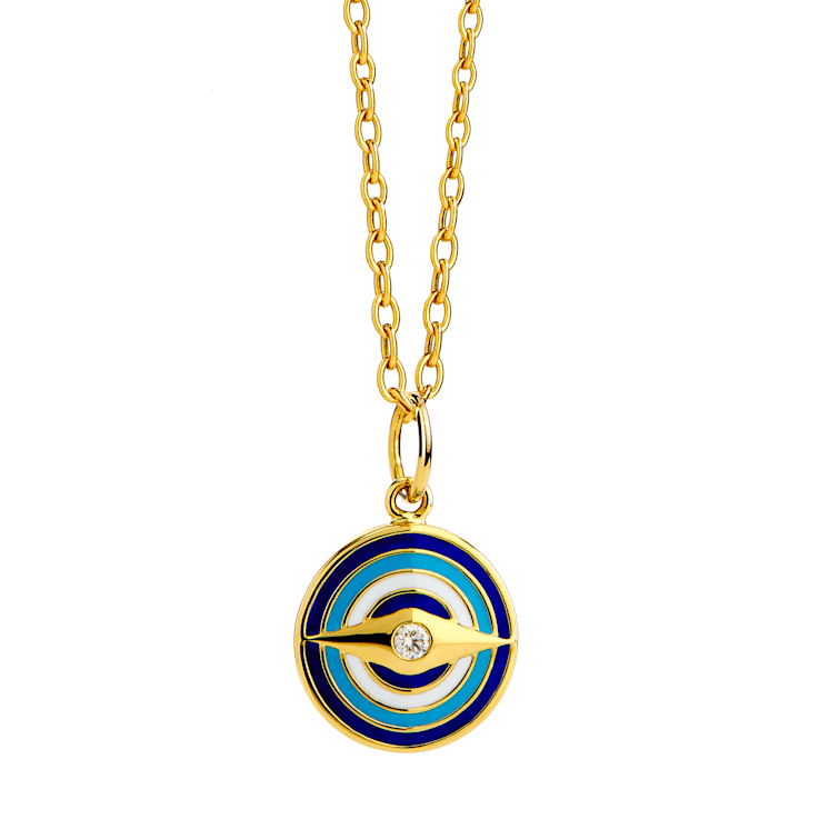 SYNA Chakra Reversible Evil Eye Charm