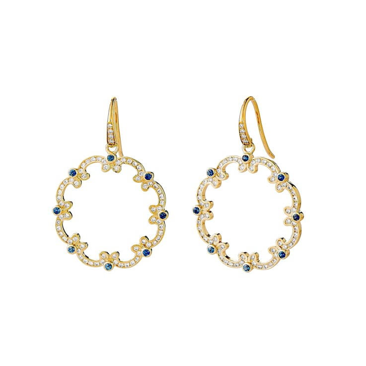 Mogul Sapphire & Diamond Earrings