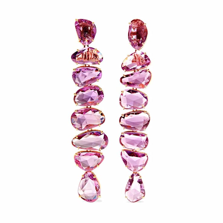 Pink Sapphire Earrings