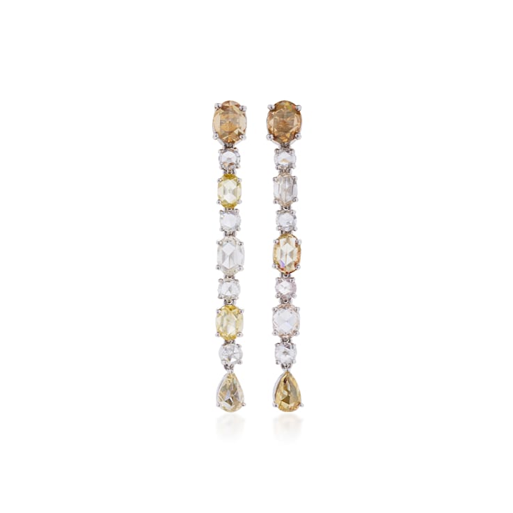 Multicolor Diamond Earrings