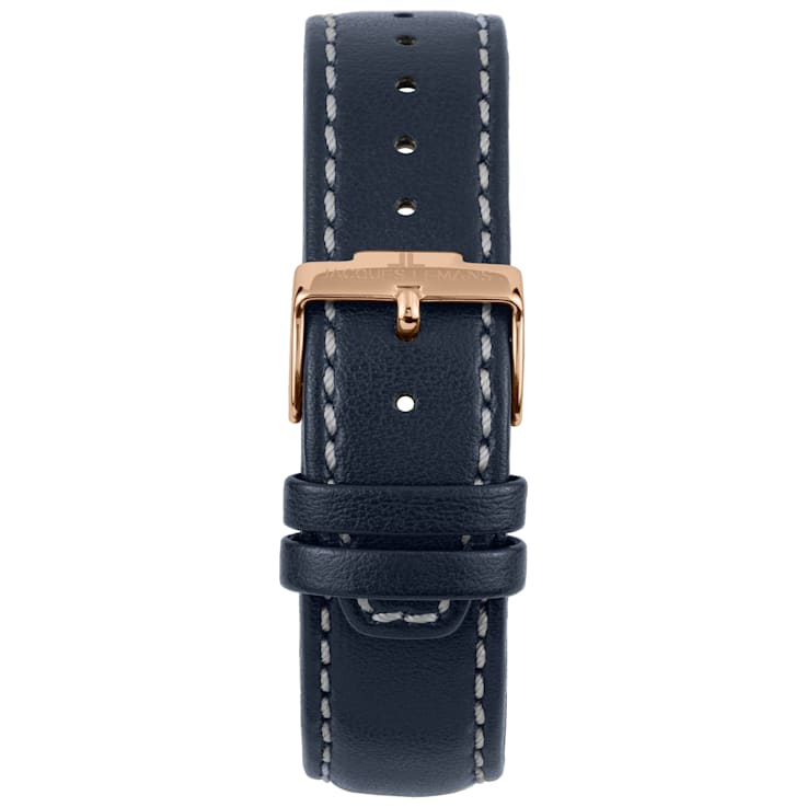 JACQUES LEMANS Eco Power Men's Watch w/Vegan Leather Band and Stainless
Strap Chronograph 1-2115