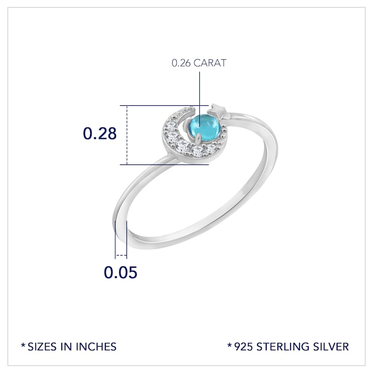 J'ADMIRE Platinum 950 Over Sterling Silver Mercury Ring