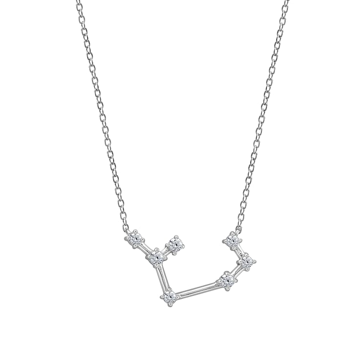 J'ADMIRE Sagittarius Zodiac Constellation Platinum 950 Over Sterling
Silver Pendant Necklace