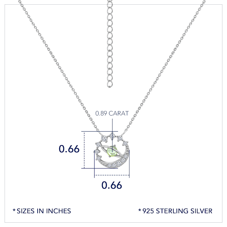 J'ADMIRE Galaxy Planet Jupiter Necklace
